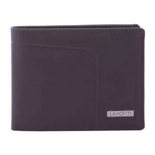 Portafoglio  da uomo In Vera pelle Made in Italy 10x12x2,5 cm