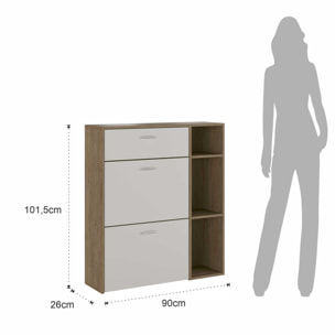 Tomasucci Étagère à chaussures NIKI EVO en bois