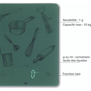 Balance de cuisine ESSENTIELB EBC10V
