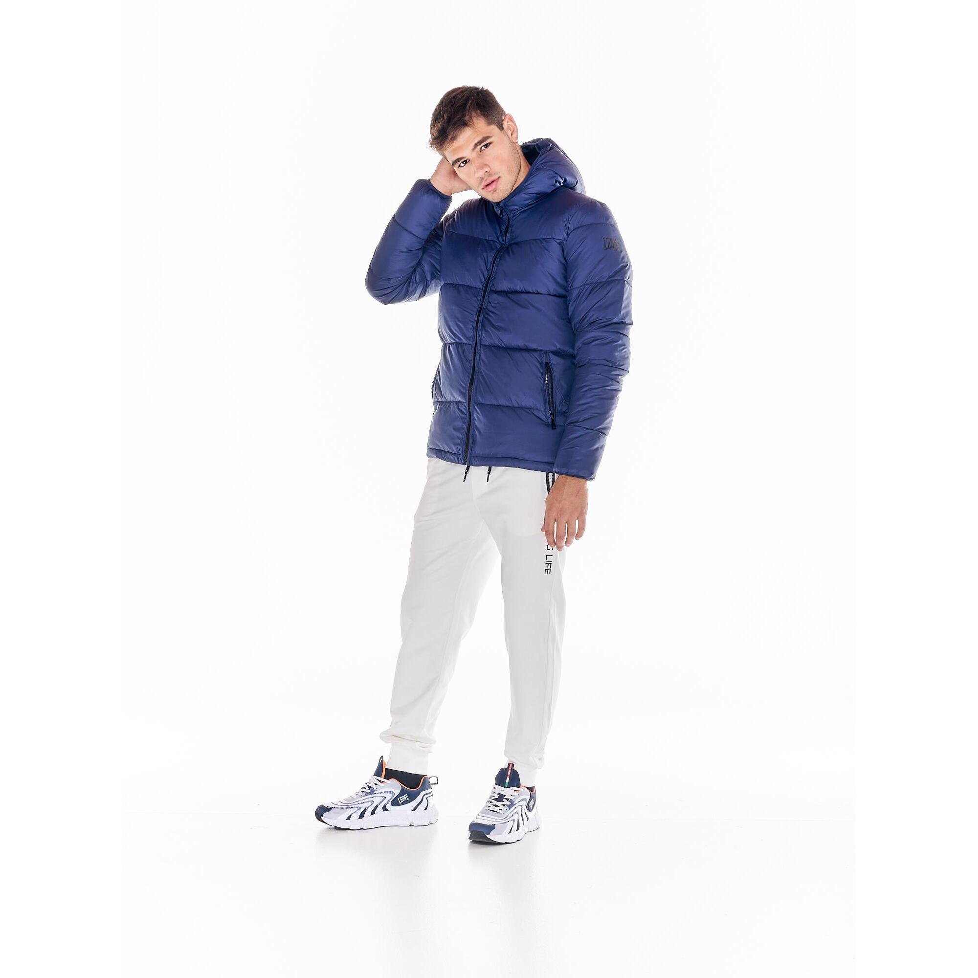 Piumino Leone uomo con cappuccio Basic