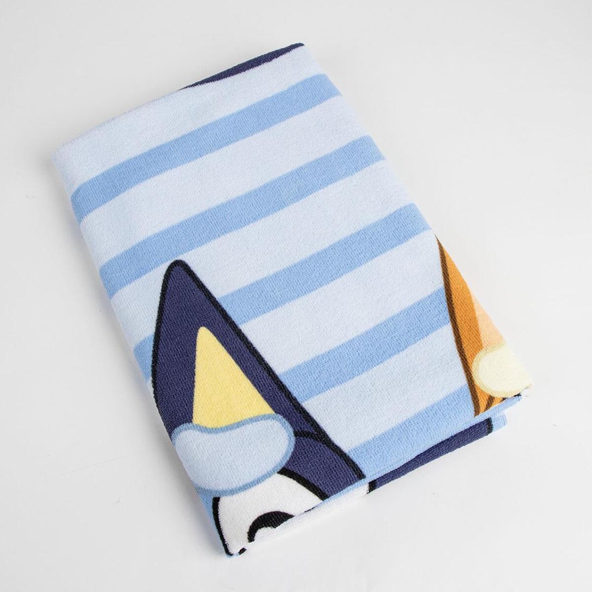 Toalla Microfibra de Bluey - 70x140x1 cm - Multicolor