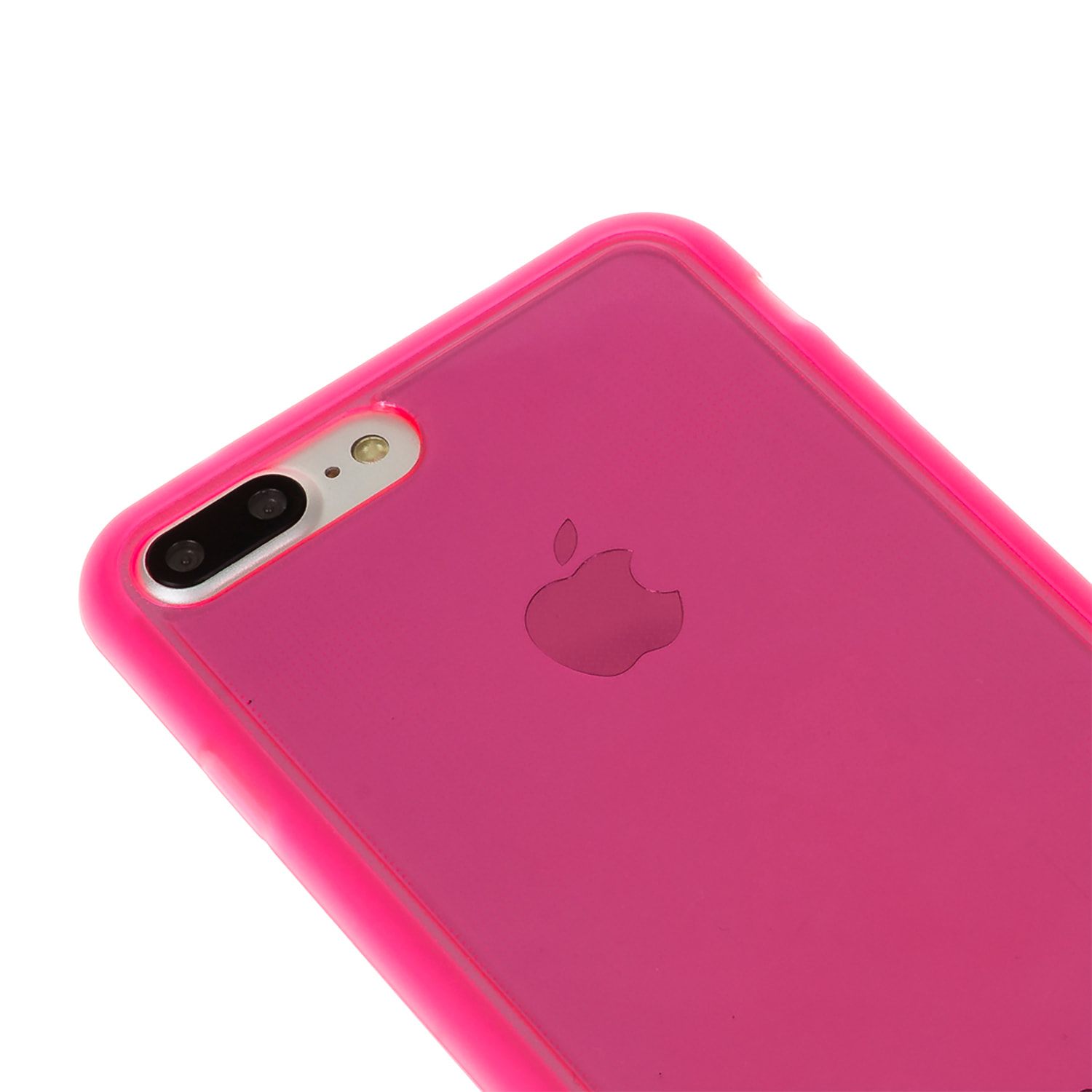 DAM CUSTODIA IN TPU TRASPARENTE PER IP7 PLUS / 8 PLUS 815 Cm. Colore rosa