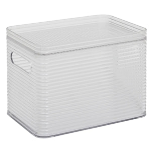 Boîte de rangement "Plastor" gris 4,5L