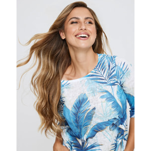 Camiseta Media Manga Estampada - Albentosa