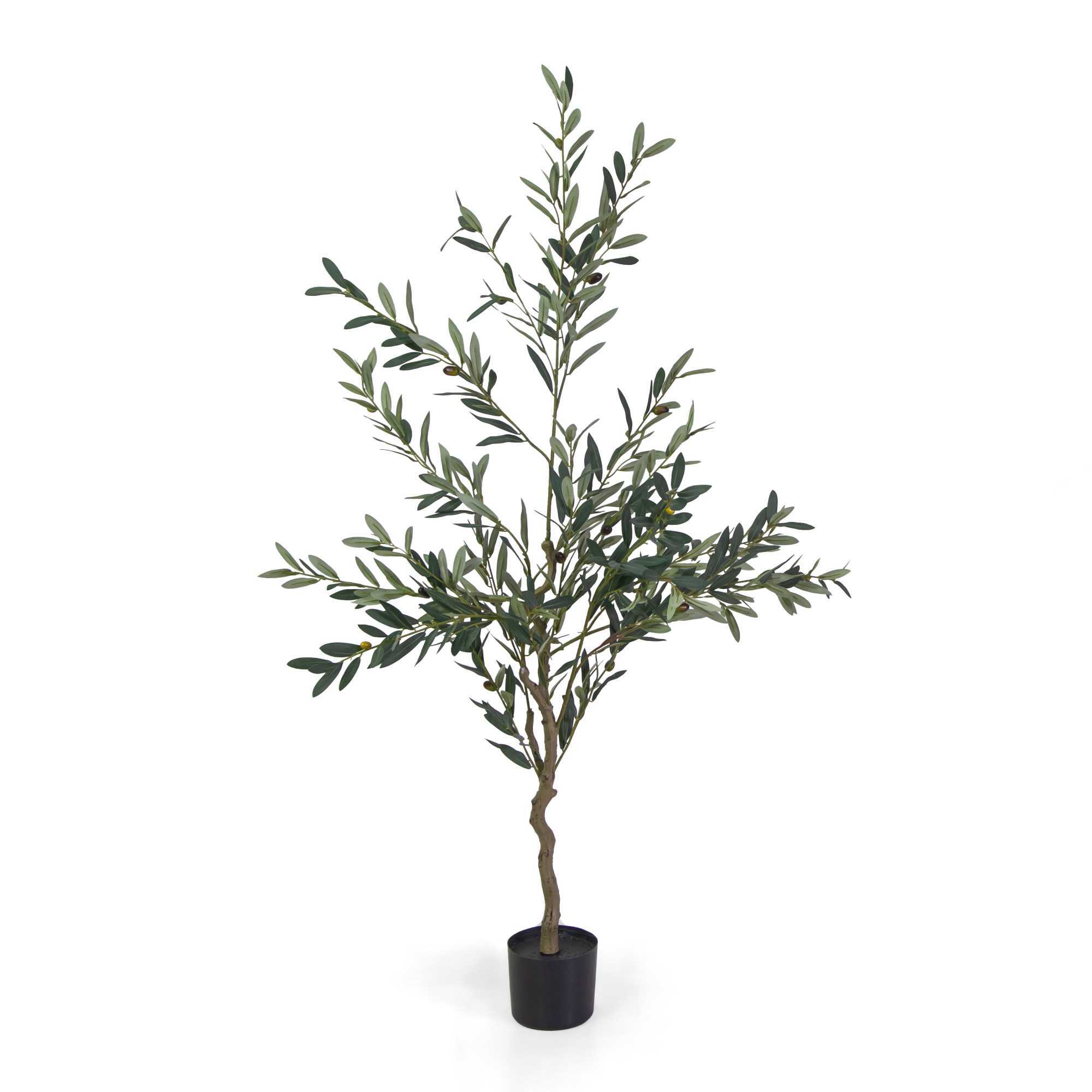 Pianta artificiale Vacchetti in plastica ulivo cm h150