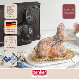 Moule à gâteaux 3D en forme de lapin de Pâques 600 ml Zenker Special Season