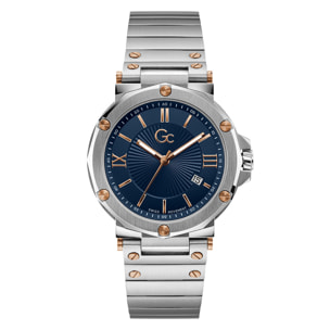 Reloj Gc Y61001G7MF Hombre Analogico Cuarzo con Correa de Acero inoxidable