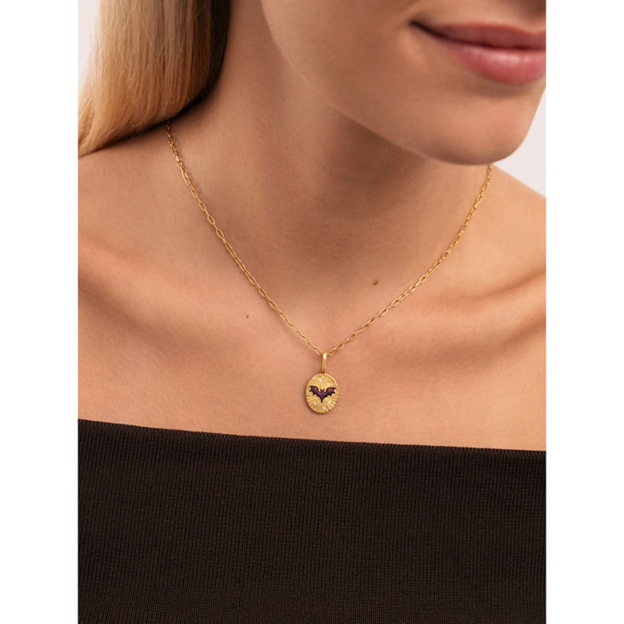 Charm Mystic Pipistrello Placcato Oro