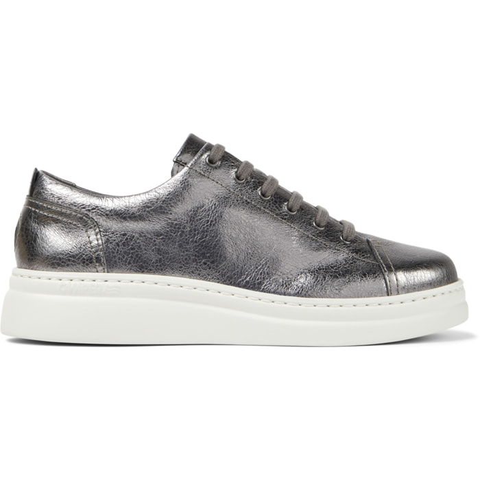 Sneakers - CAMPER Runner Up - Argentato - Pelle liscia