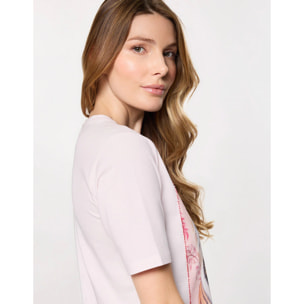 Camiseta Manga Corta Rosa Claro - Tigrali