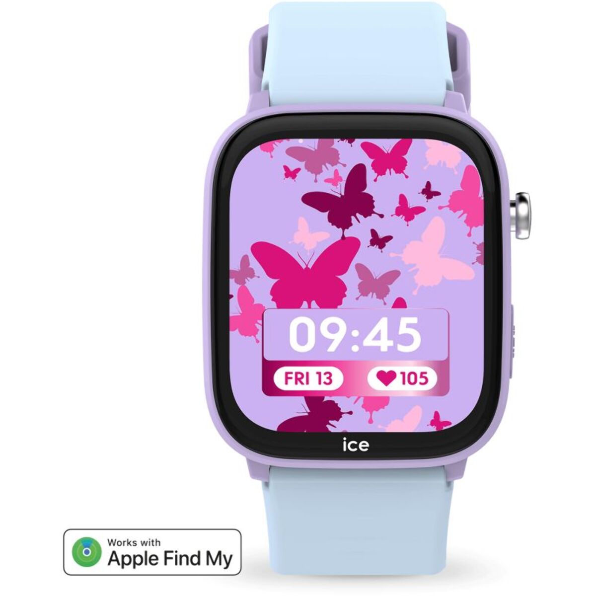 Montre connectée ICEWATCH Ice Smart Junior 3.0 Find My-Violet/Bleu