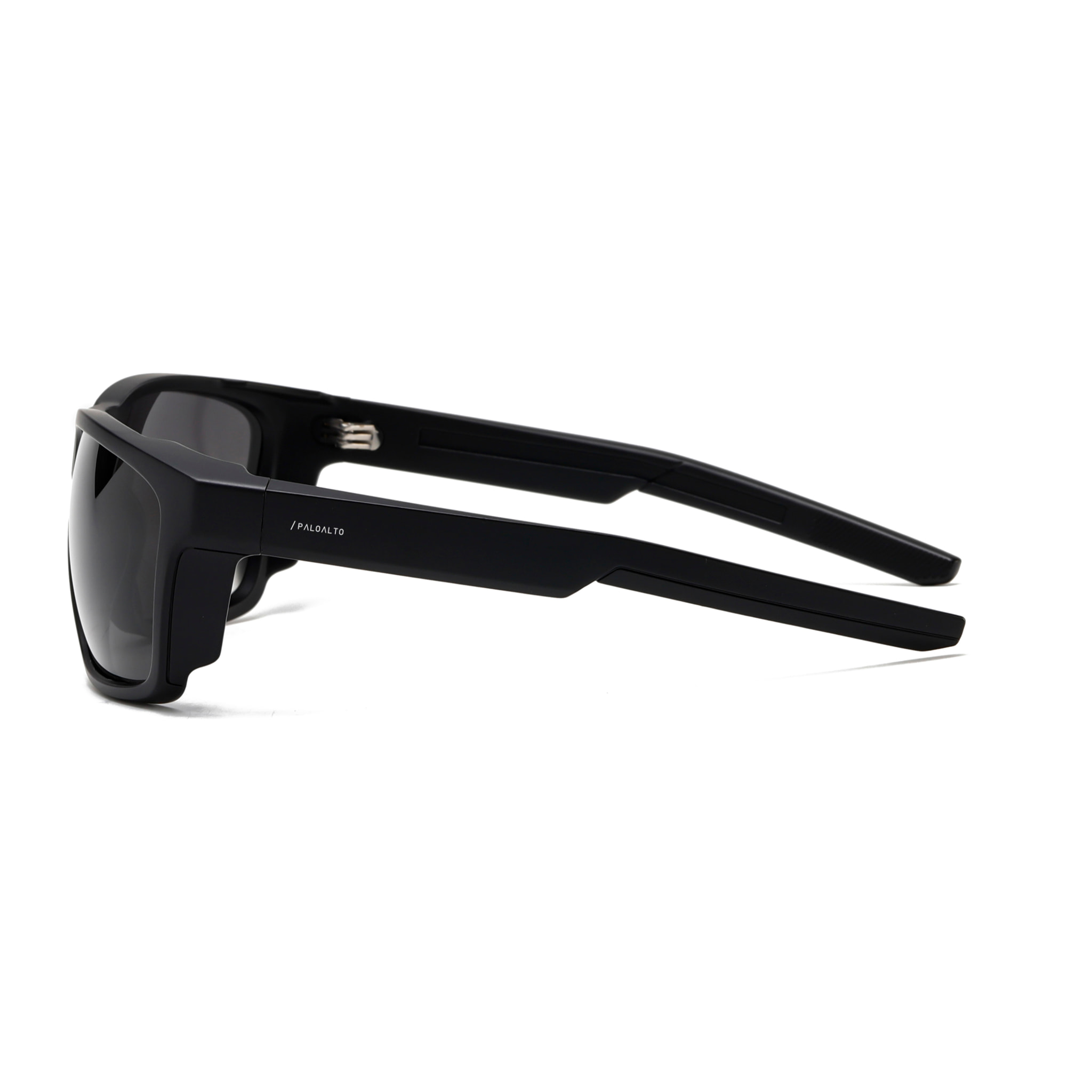 Gafas de sol PALO ALTO KITESURF - Negro mate / Polarizada ahumada