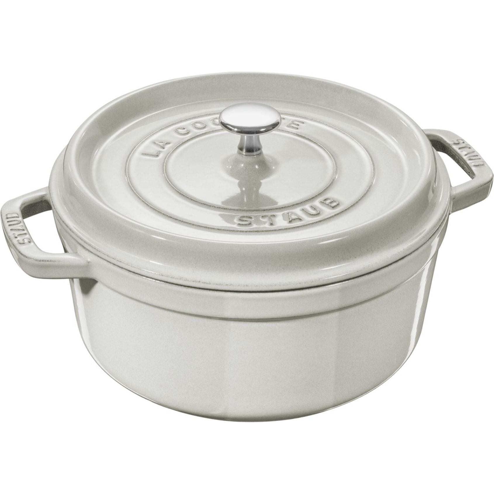 Cocotte ronde 28 cm Truffe blanche