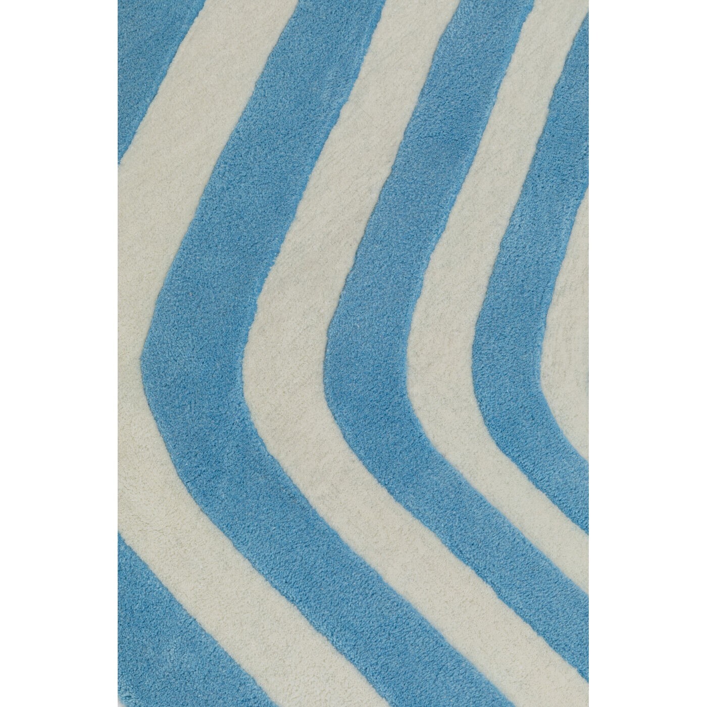 Tapis Electric Diamond 240x170cm bleu Kare Design