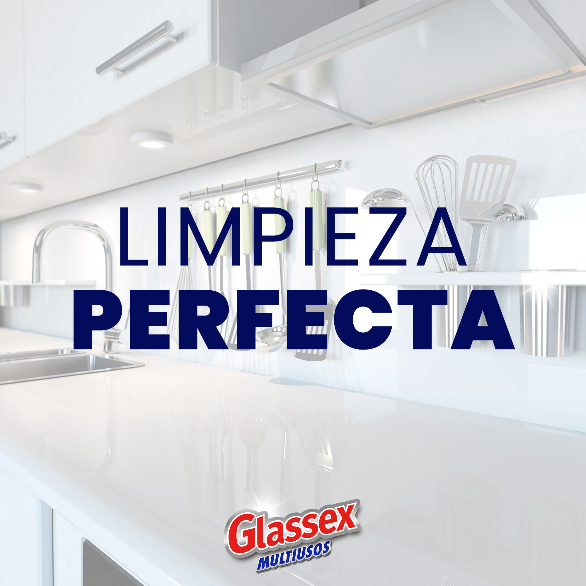 Limpiador multiusos Glassex recambio 1,5L, pack 2 unidades x 750ml