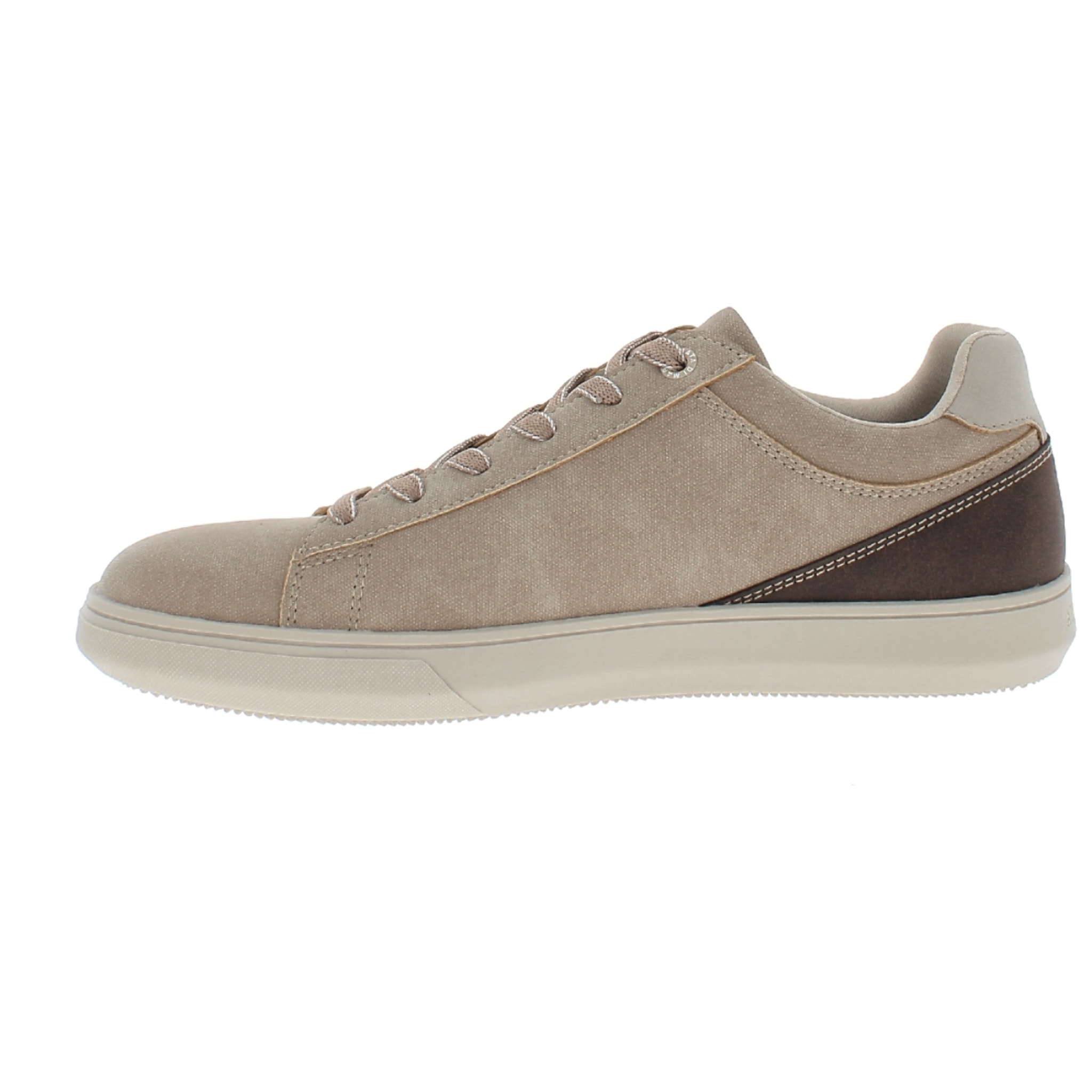 Armata di Mare Scarpe Uomo Court Sneakers Casual con Soletta Rimovibile in Memory Foam AMU W24M605 Beige