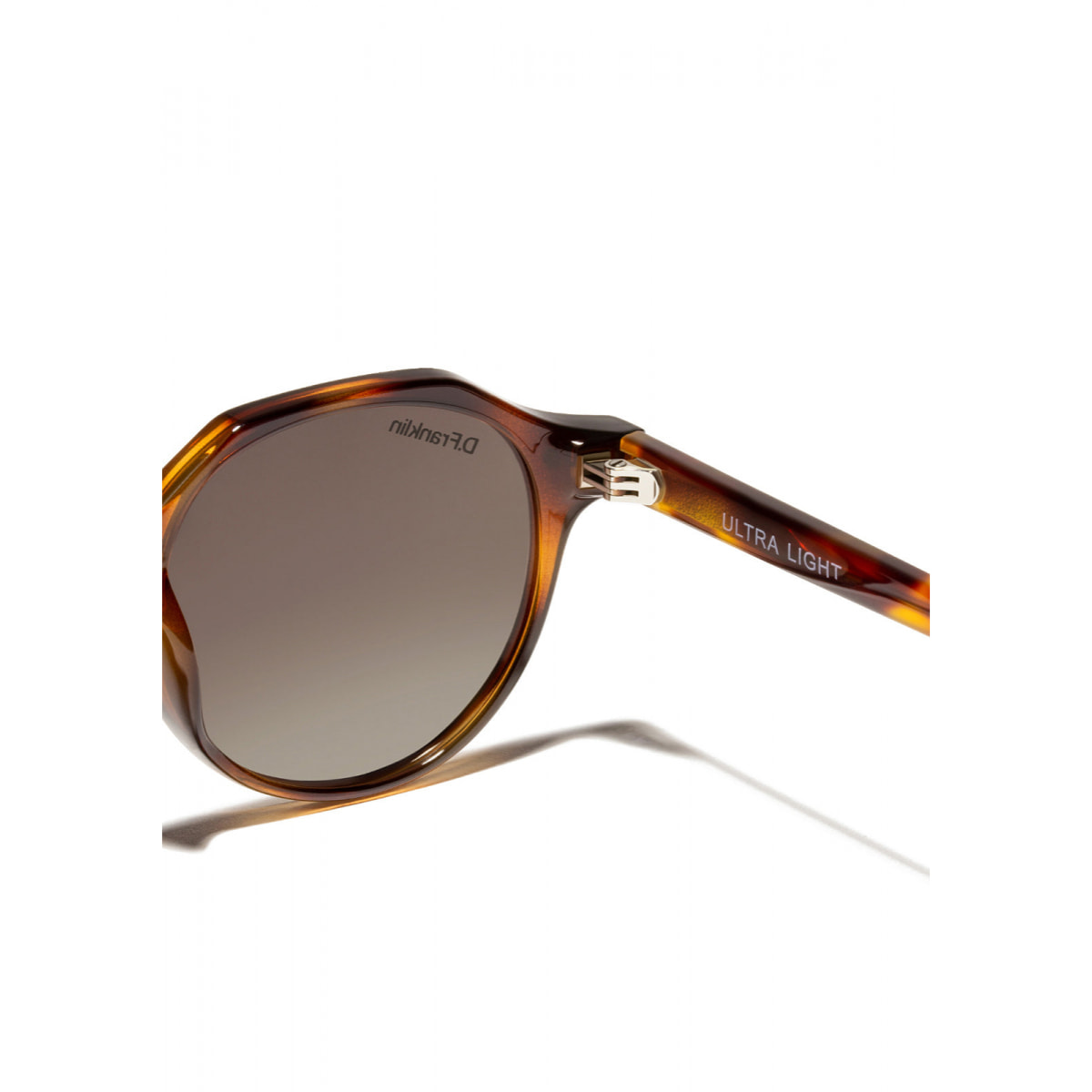 Gafas de Sol Ultra Light S Round Havana / Brown D.Franklin