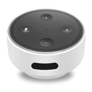 Carcasa de silicona para Amazon Echo Dot (Gen 2) con ventosa