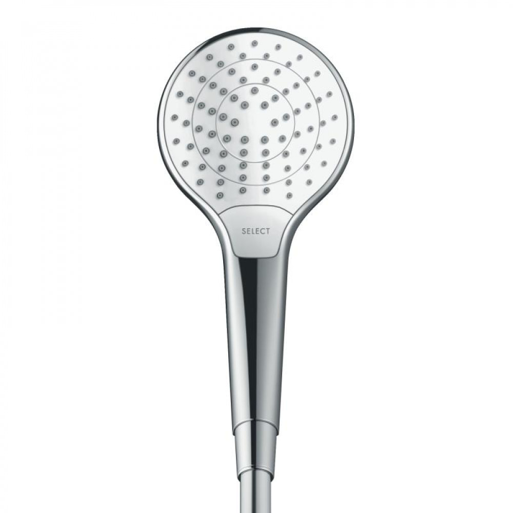 Set de douche Vario EcoSmart avec barre Unica'Croma 65 cm blanc/chromé Croma Select