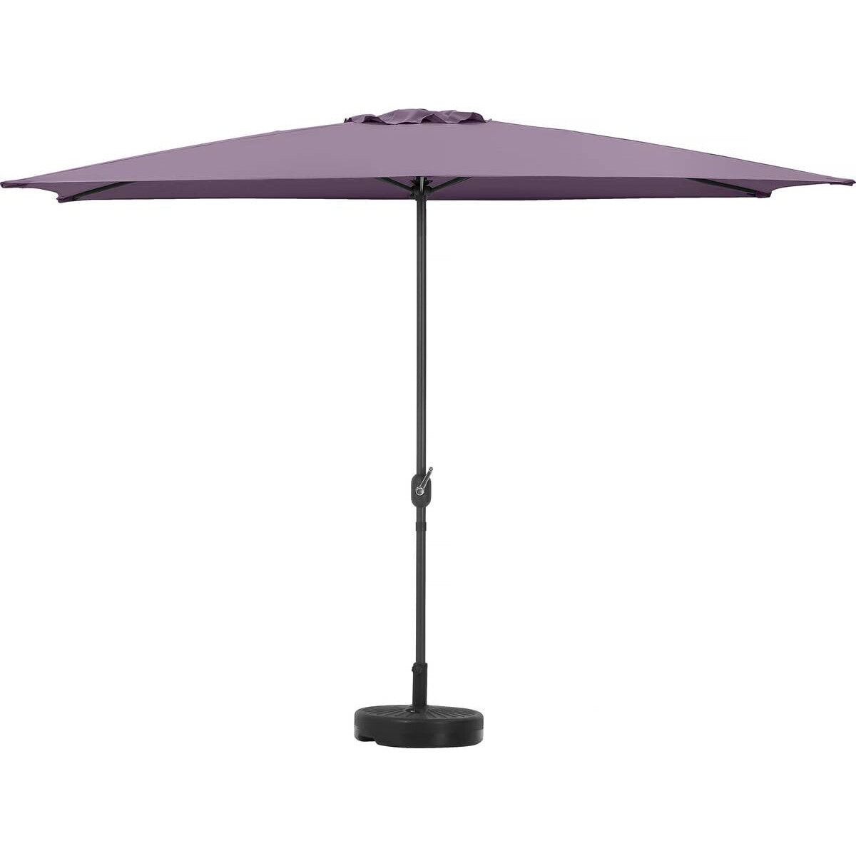 Parasol rectangulaire inclinable "Sol 2" - 2 x 3 m - Violet
