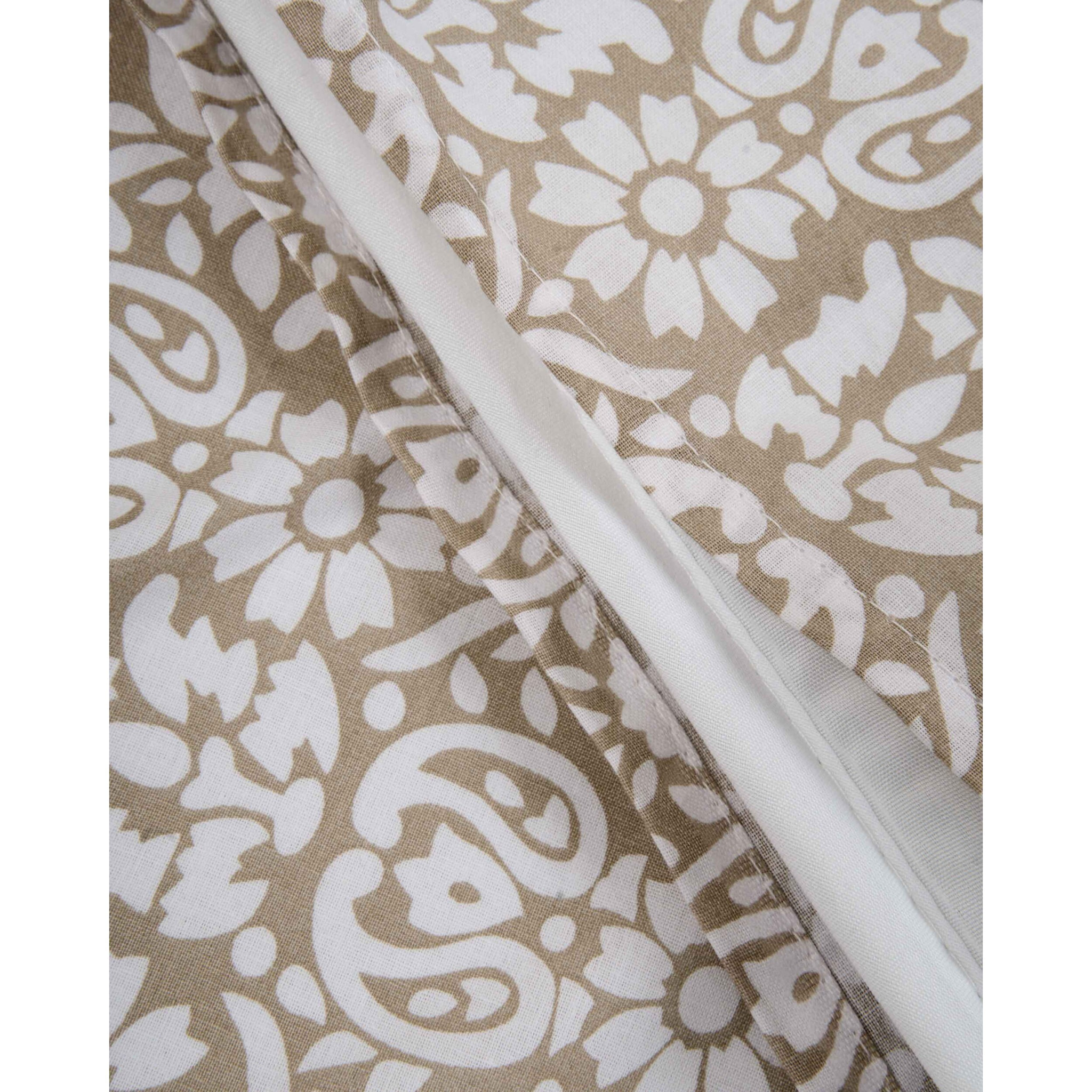 Copripiumino in cotone 100% matilde taupe