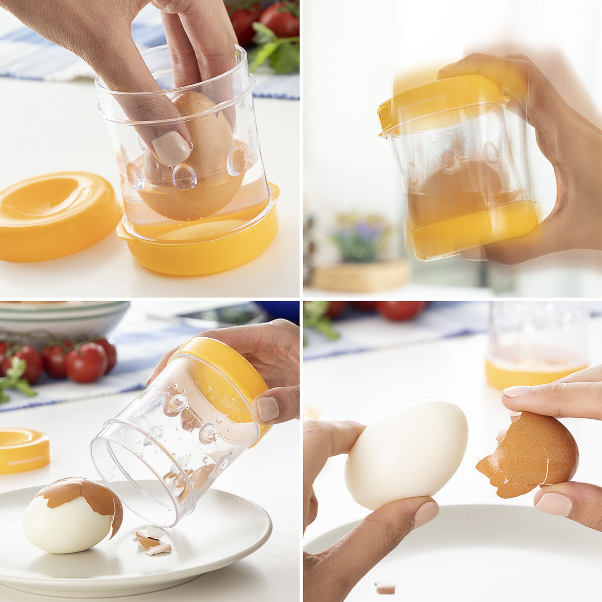 Sgusciatrice Uova Sode Shelloff InnovaGoods