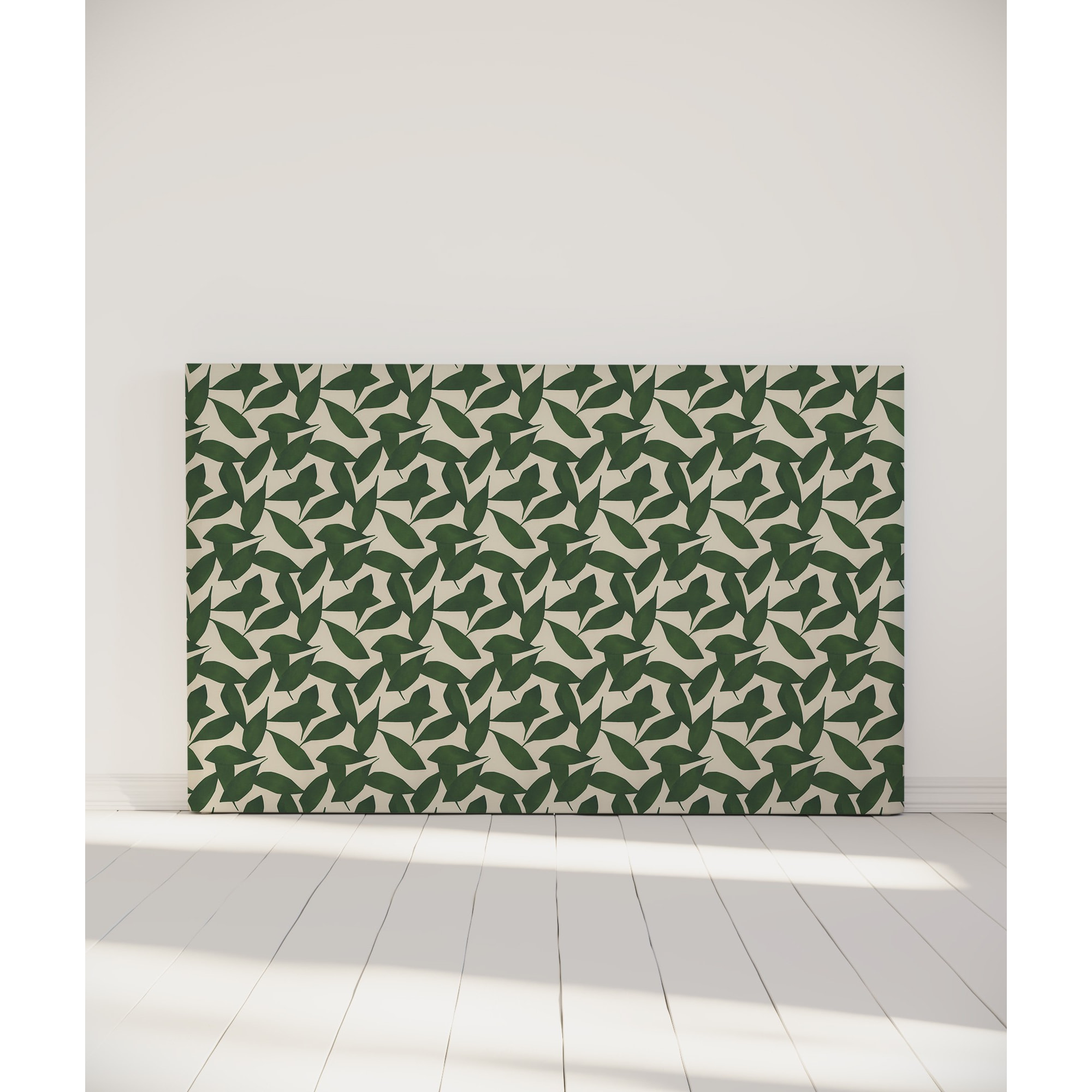 Tête de lit Feuillage | Coloris Vert | Largeur au choix