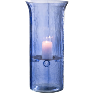 J-Line photophore Tarifa Smal - verre - bleu - extra large