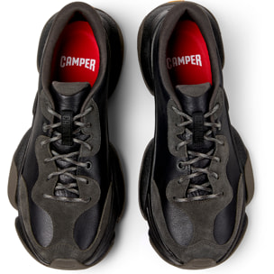 Zapatillas - CAMPER Karst 2 - Negro - Cuero liso