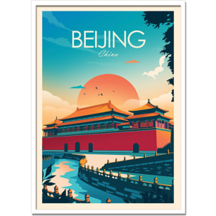 Affiche - Beijing China - Studio Inception