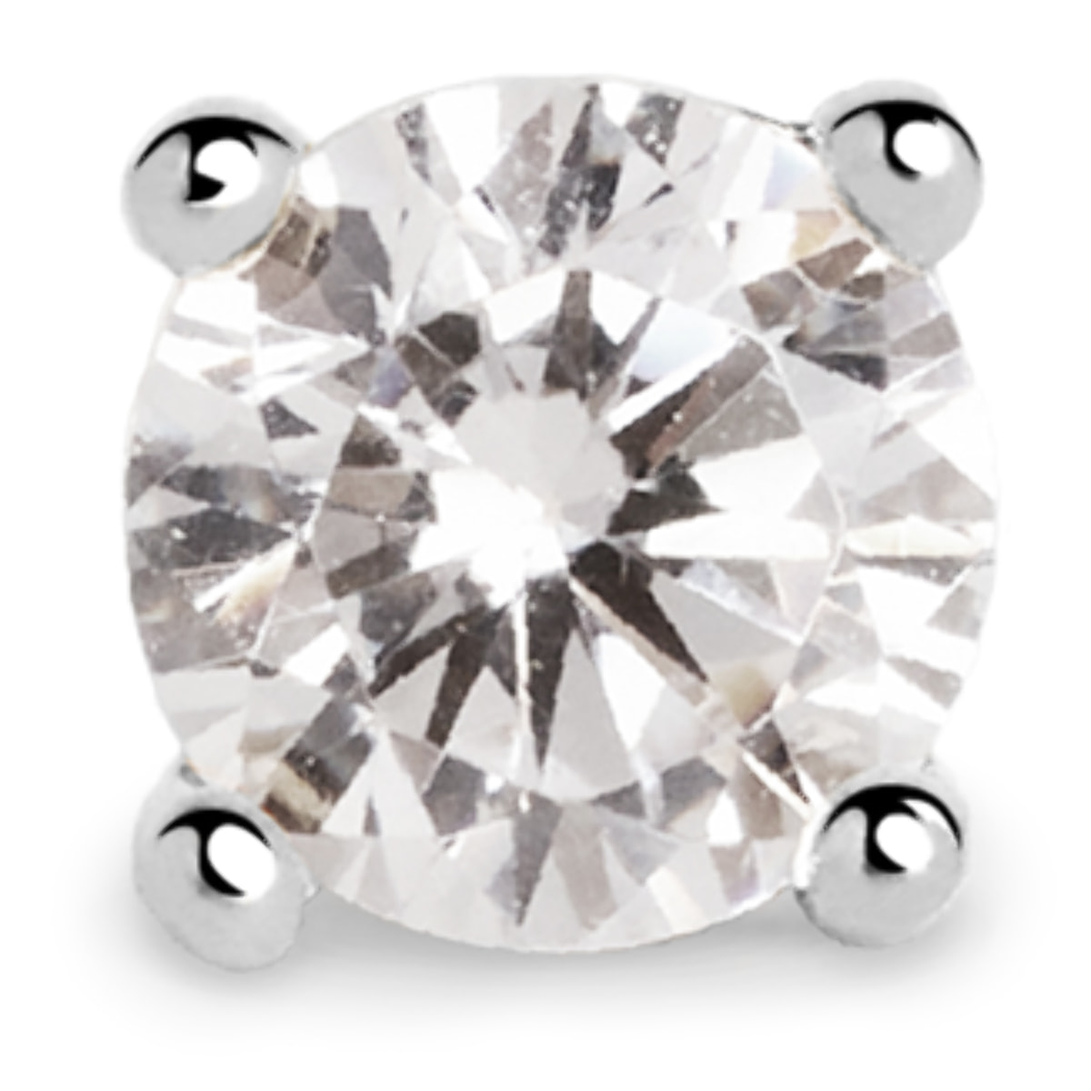 Orecchino Singolo Mini Spark in Argento