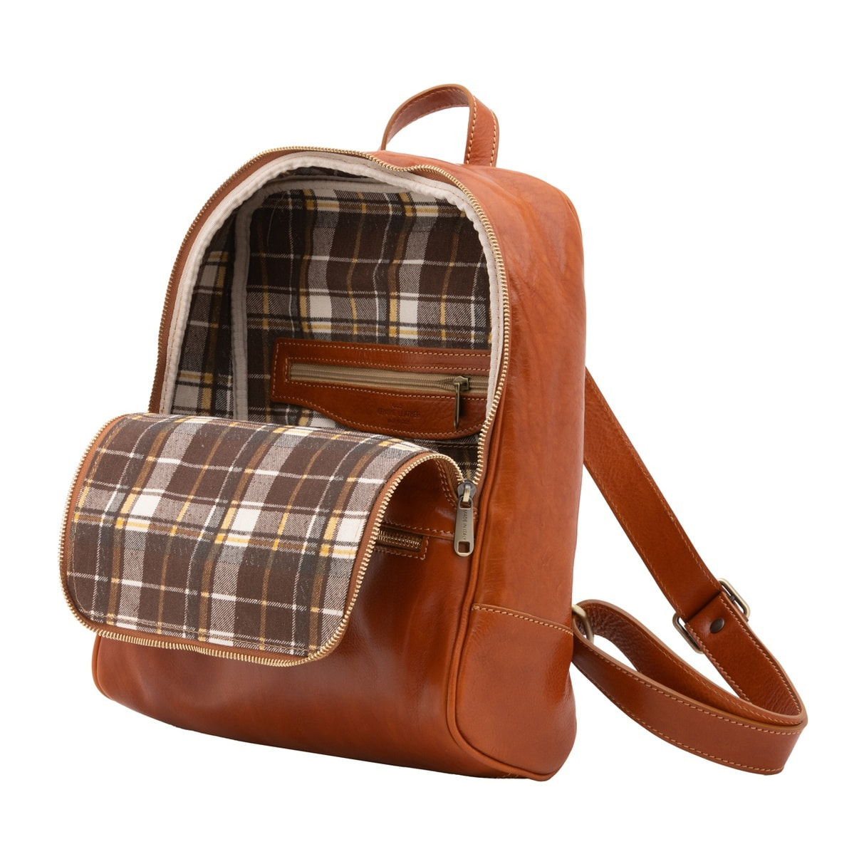 Borsa a spalla da donna - Modello Silvanae - Vera pelle - 30.0 x 36.0 x 12.0 cm