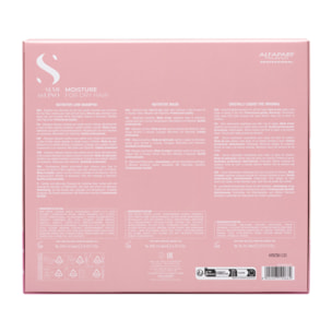 ALFAPARF MILANO Set Holiday Semi Di Lino Moisture Shampoo 250ml + Mask 200ml + Oil 15ml