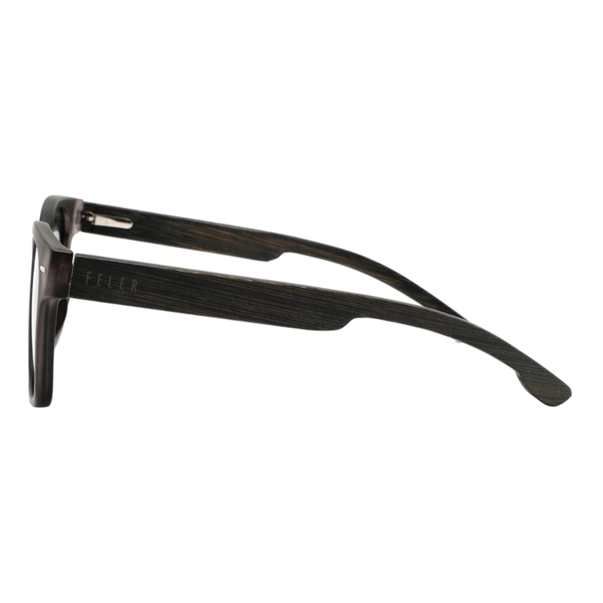 Gafas de Sol Feler 1601P-19 Polarizadas de Madera Unisex 52 mm