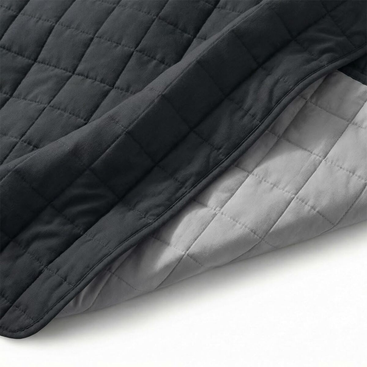 Copriletto una piazza e mezza estivo leggero double face 210x260 cm, trapunta estiva traspirante e morbida, coperta primaverile elegante e moderna, design reversibile per doppio stile, ideale per stagione calda, resistente e facile da lavare