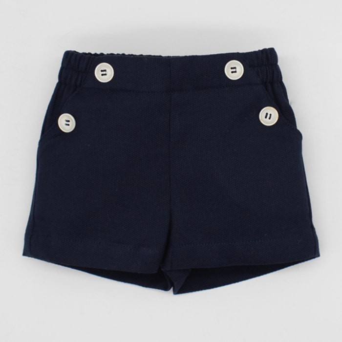 BERMUDA ESTRUCTURADO AZUL MARINO