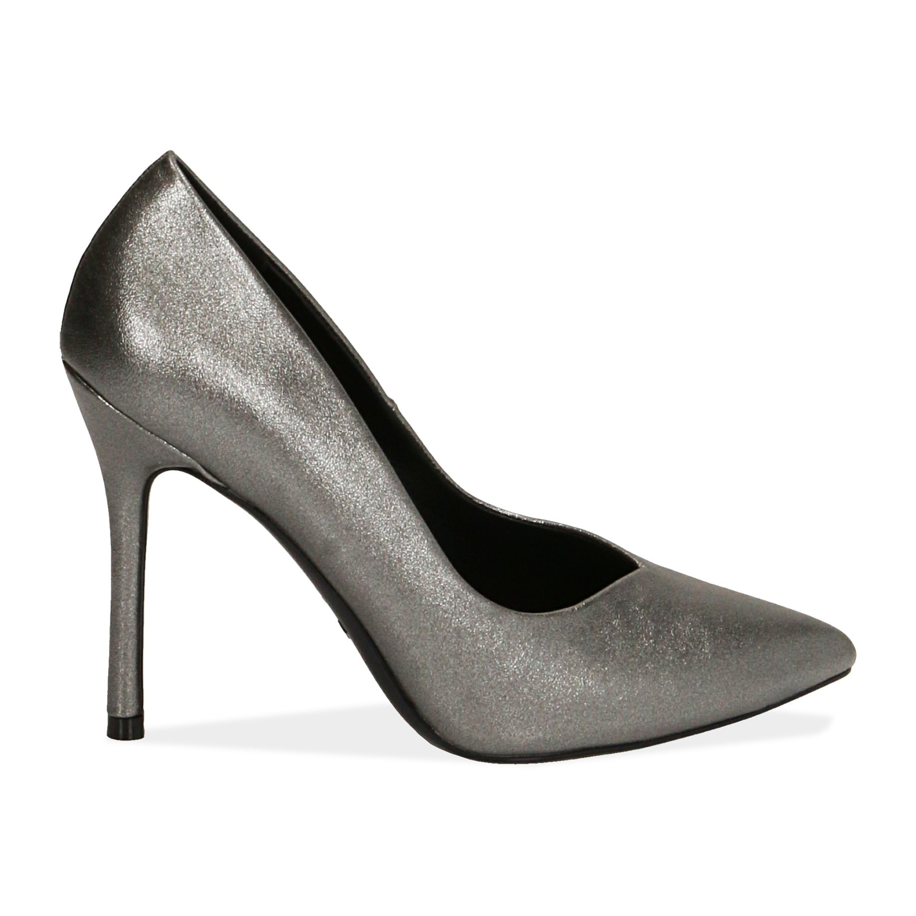 Décolleté canna di fucile laminato, tacco 11 cm