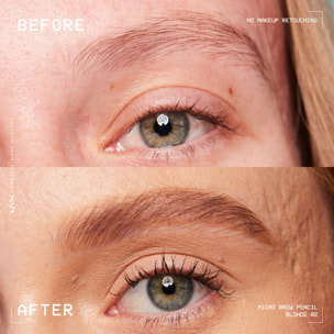 NYX Professional Makeup Micro Brow Pencil Crayon sourcils Blonde