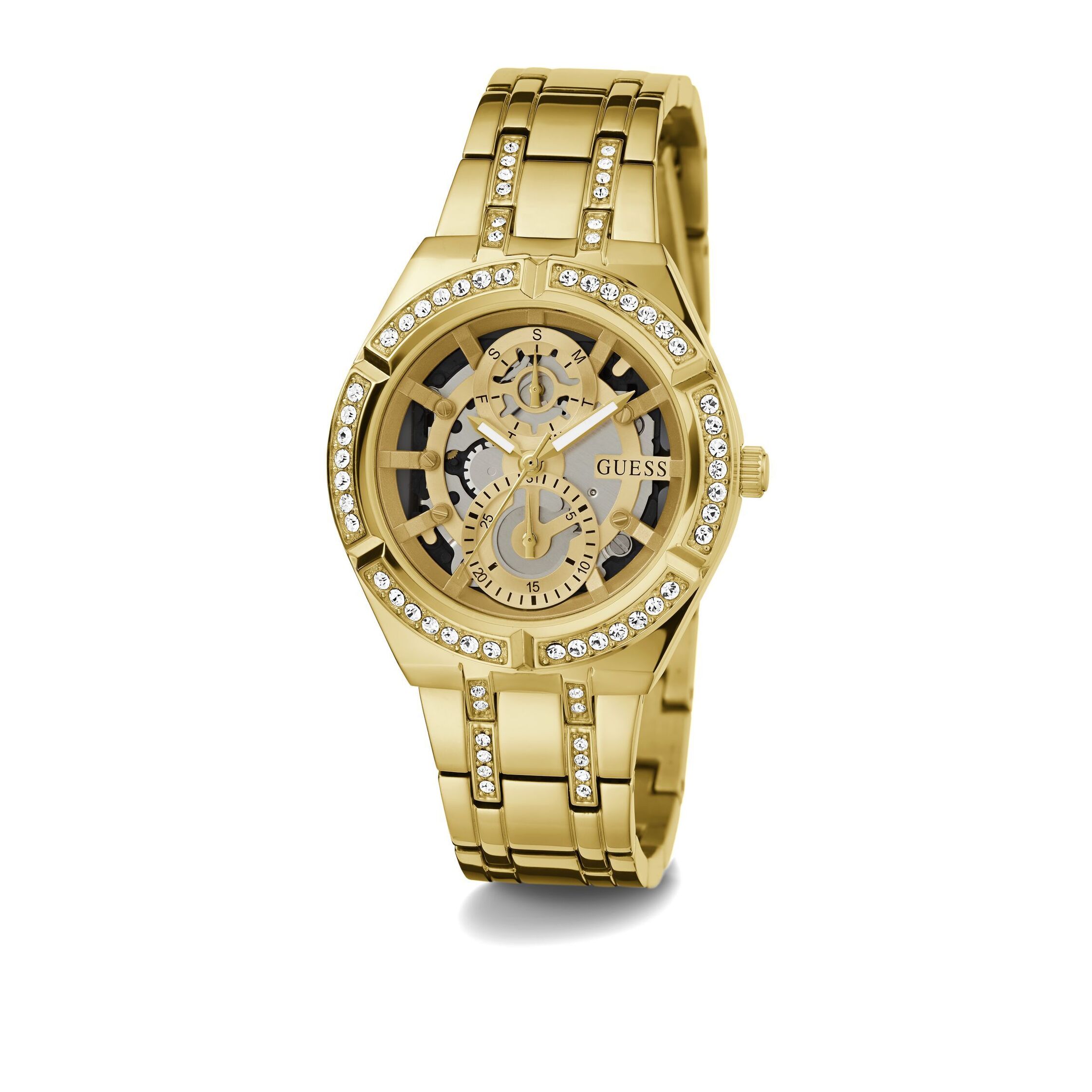 Guess Reloj Analógico De Cuarzo. Gt Allara
