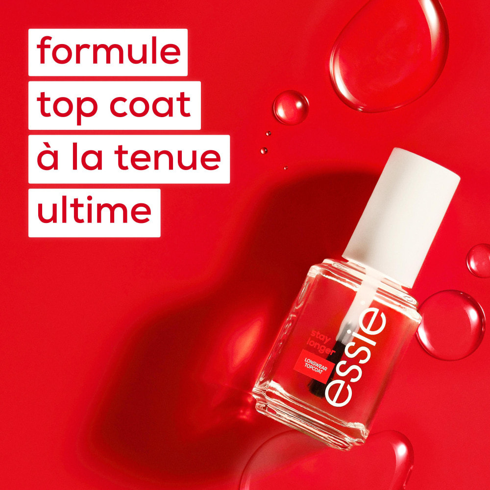 Essie Soin Top Coat Longue Tenue Transparent 13,5 ML