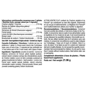 NUTRI EXPERT - Action Ventre Plat Effiness - Réduit Ballonnements et Lourdeurs - Bien-être Digestif - Complément Alimentaire aux Extraits Naturels de Plantes - Lot de 3 produits