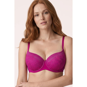 Reggiseno con ferretto con imbottitura Rosa