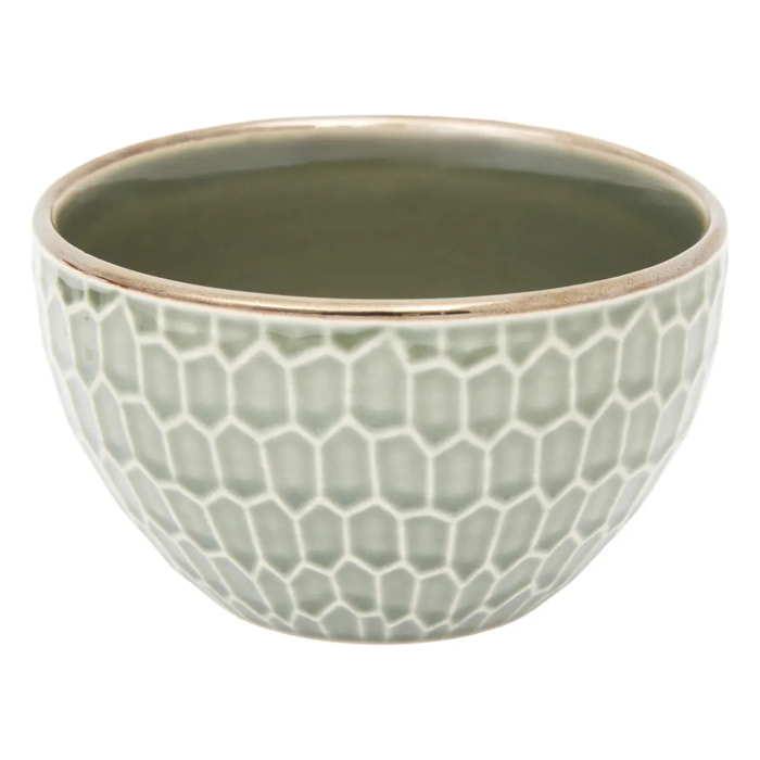 Coupelle à motifs Ella 32cl vert