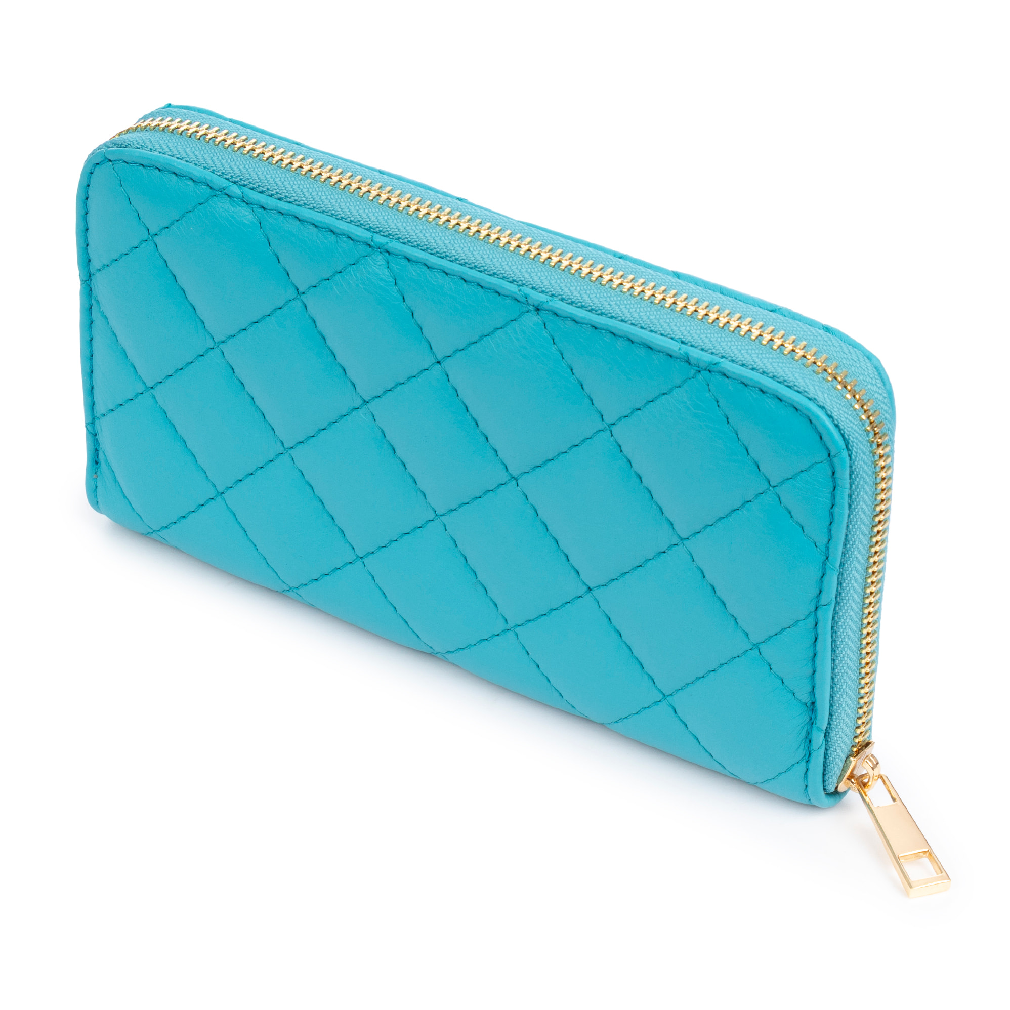 Andali cartera mujer. Piel auténtica acabado Sauvage acolchado.