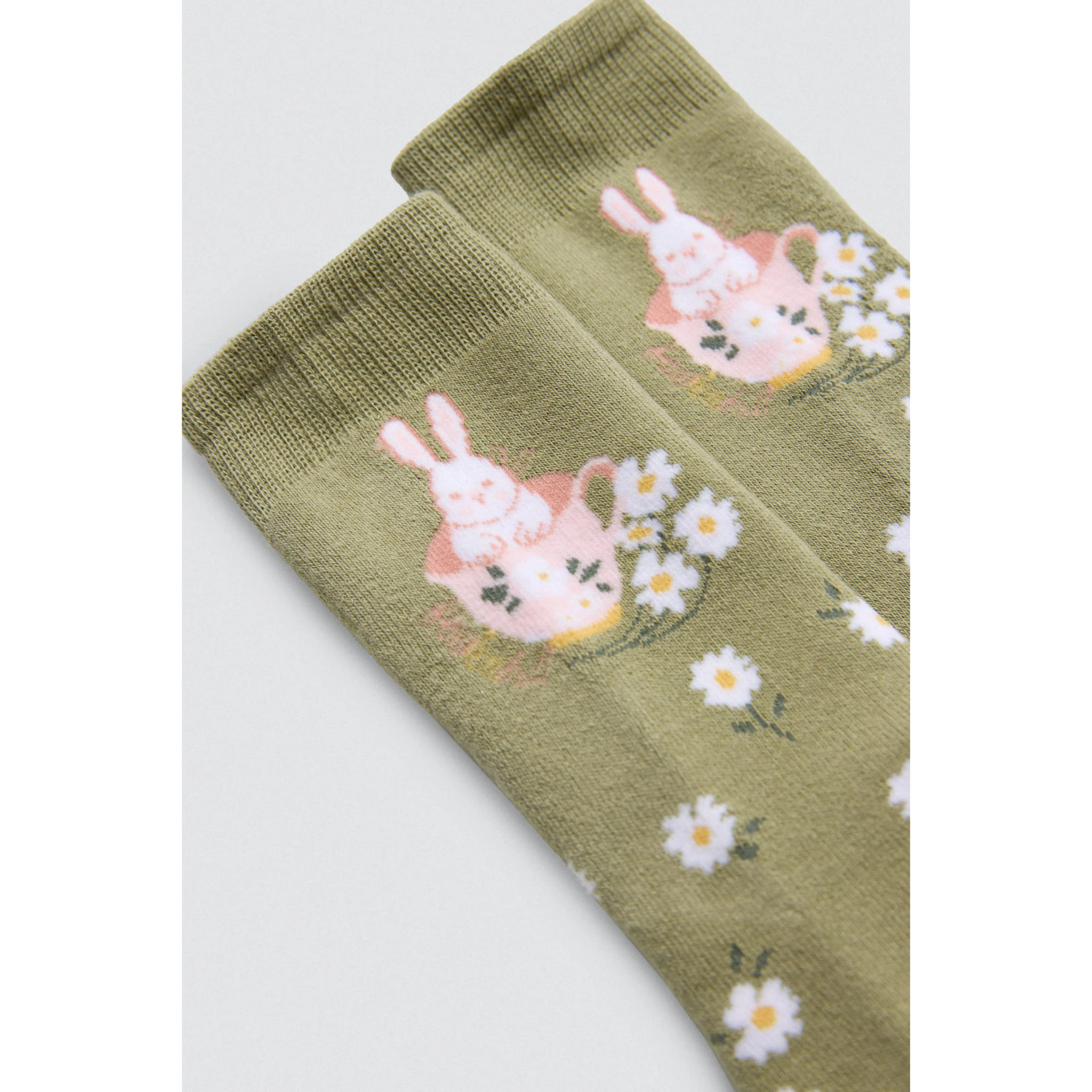 Confezione da 3 calzini termici per bambini con stampa Tea Time