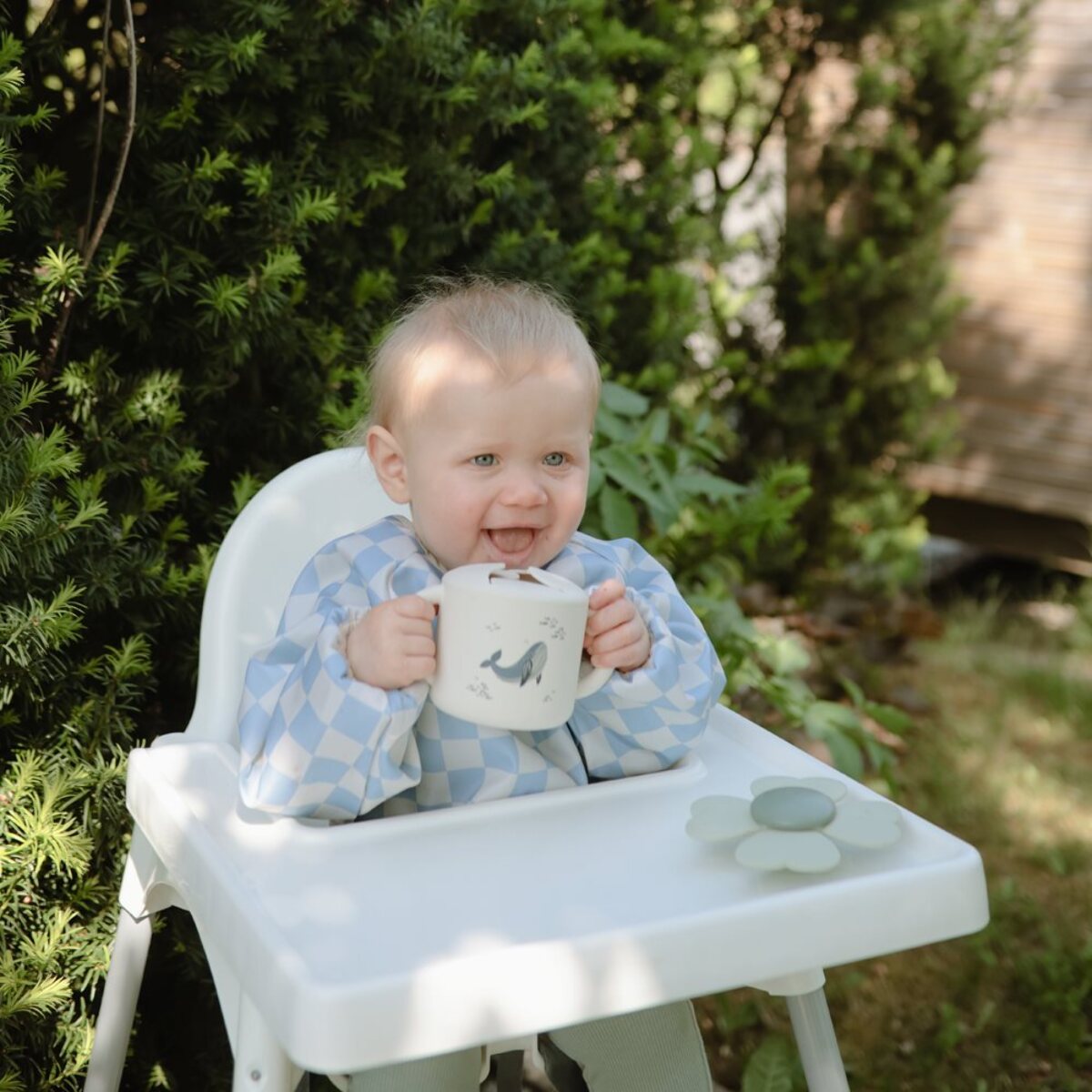 Mushie Taza Para Snack Silicona Print
