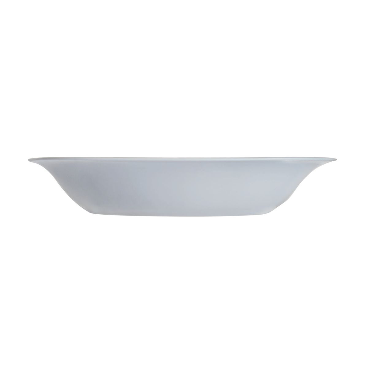 Assiette creuse grise 22,8 x 21,2 cm Carine - Luminarc