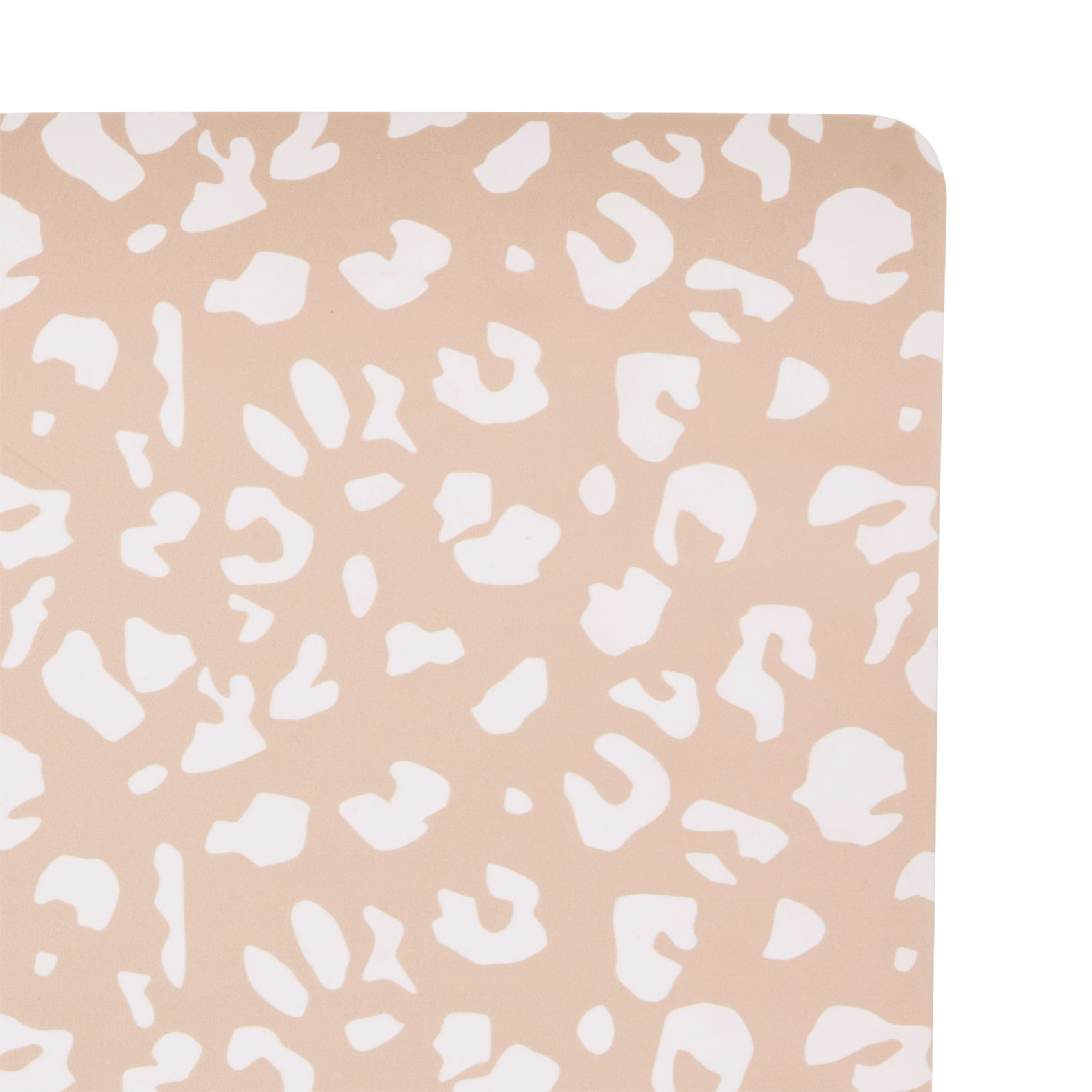 Set de table léopard antidérapant - Rose