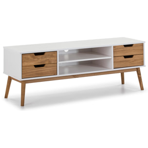 Mueble tv java 1p2c blanco