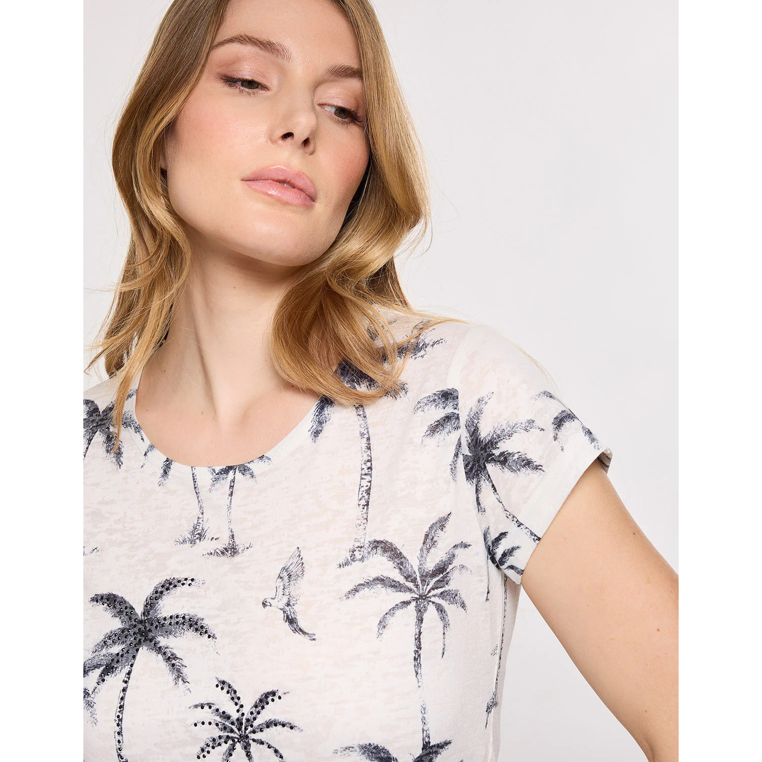 Camiseta Manga Corta Blanco - Blacasa